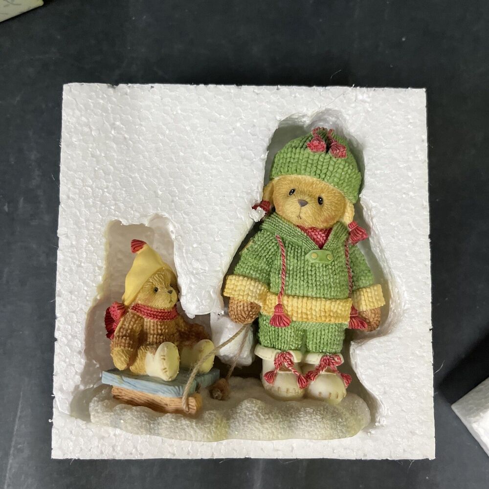 NIB 2002 Cherished Teddies Margie And Nell Friends Always Help You‎ Pull..104656 - Picture 11 of 12